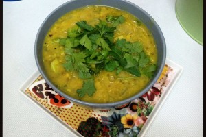 Red lentil soup – with a Chia seed twist!